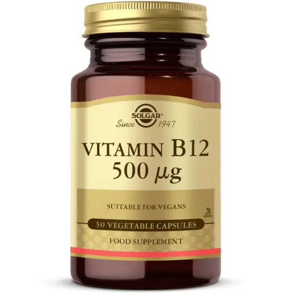 فيتامين B12 من سولجار 500 mcg